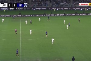 孔塞桑单刀破门！尤文图斯1-2国际米兰