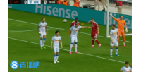 索博斯洛伊角球开出,钱伯斯破门,利物浦7分钟1-0领先利兹联