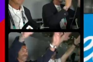 彻底倾倒!特维斯与阿圭罗现场解读梅西帽子戏法,起立向其鞠躬致意