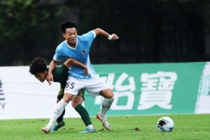 深圳新鹏城U20队客场以0比2负于浙江俱乐部U20