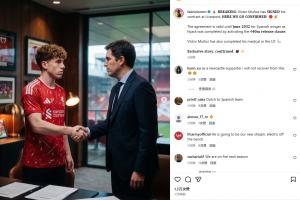 HWG确认！罗马诺透露：穆尼奥斯将加入利物浦，触发4000万欧解约金条款！