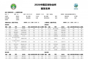 石家庄功夫与上海申花足协杯第4轮比赛首发：申花主力悉数出战，三外援首发亮相