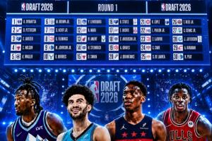 NBA首轮选秀：迪班萨当选状元 布泽尔获探花席位 独行侠进行大交易 湖人挑选弹簧人