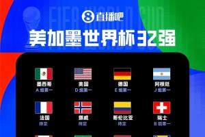 世界杯32强名单公布，19队确定：澳大利亚以小组第二身份晋级，前六组韩国等三队情况未定