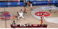 刘玄昱勇猛拼搏,14投8中,外加4记三分,砍下20分7篮板,两项数据均为全队之最