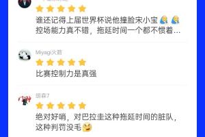 吧友为土耳其对阵巴拉圭比赛的裁判打8.8分：控制力确实很强