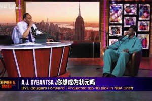 状元热门迪班萨：我想成为状元，拜访多支球队是明智之举！
