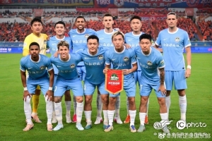 河南彩陶坊2-1战胜山东泰山 纳萨双响、马亚建功