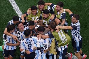 阿根廷在各项赛事中连续9场胜利，刷新自2016年以来的最长连胜纪录