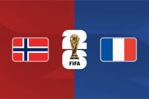 世界杯：挪威对阵法国首发名单揭晓，姆巴佩领衔登场，哈兰德替补，登贝莱出战