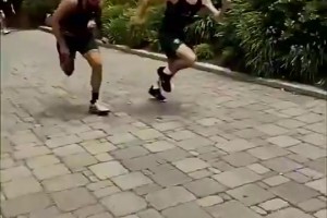 中国队的未来！王俊杰此前训练视频：与赵维伦努力提升自我！